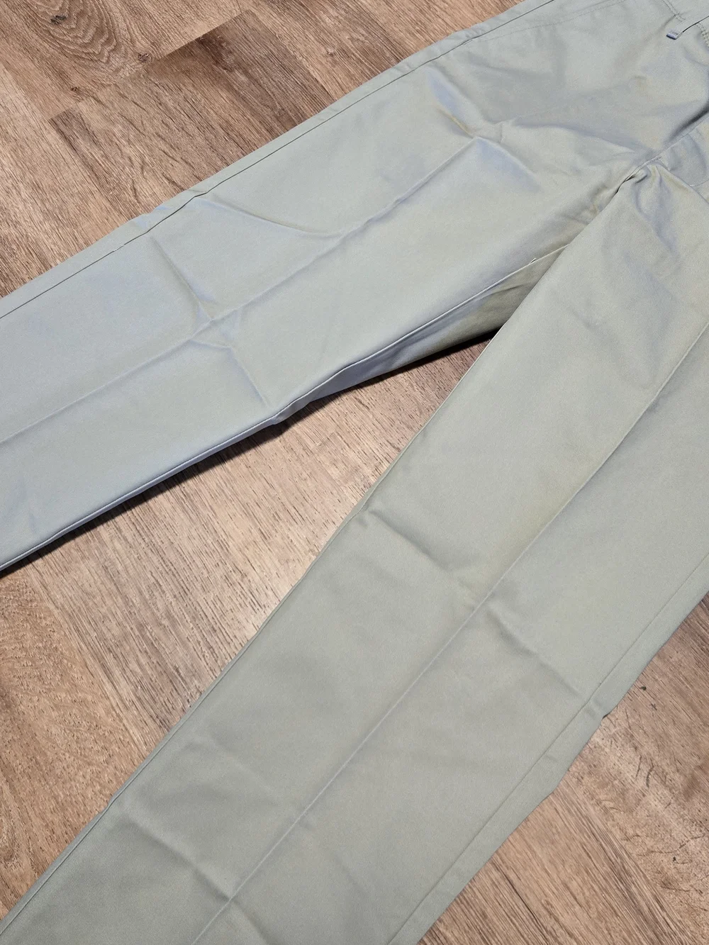 NWOT Lands' End Straight-Leg Chinos Light Khaki 30 X 32 Oeko-tex Traditional Fit
